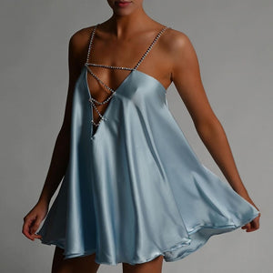 Diamond Satin Dress